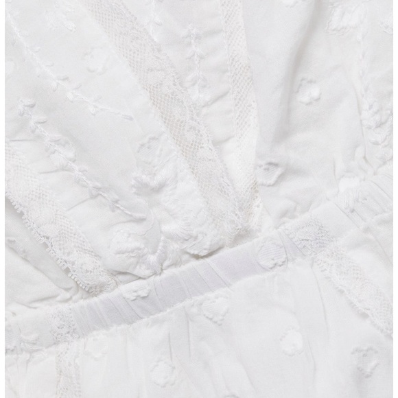 Love Shack Fancy Vania Maxi Dress White - Picture 5 of 11